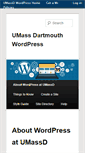 Mobile Screenshot of blogs.umassd.edu